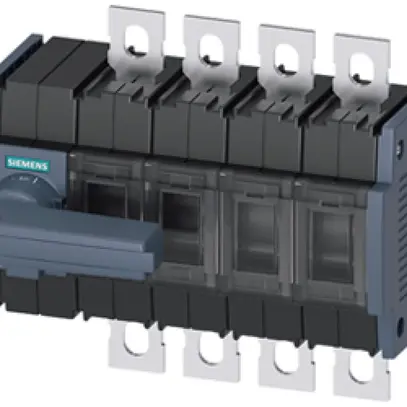 Sezionatore di carico AMD Siemens SENTRON 3KD3 4P 200A 1000V 4CO IP00 grigio 