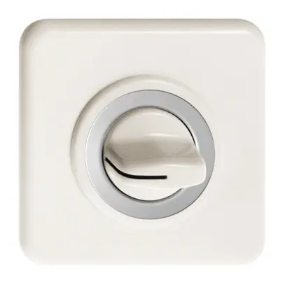 Kit frontale INC bianco per interr. rot. senza incisione 