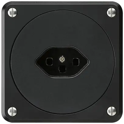 Prise ENC robusto type 23 noir sans clapet 