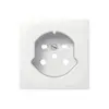 Placca frontale SIDUS Z/E per presa T15 bianco 