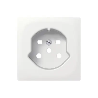 Placca frontale SIDUS Z/E per presa T15 bianco 