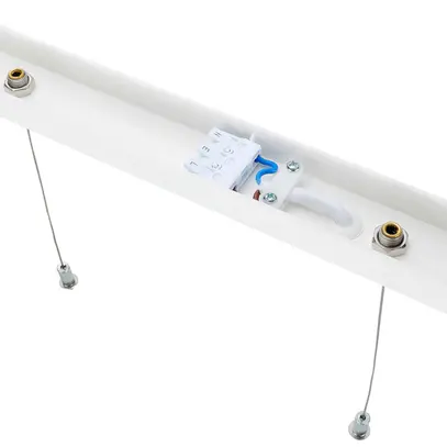 Sospensione a corda Sylvania LiFeSafe policarbonato/acciaio 310×40×20mm bianco 