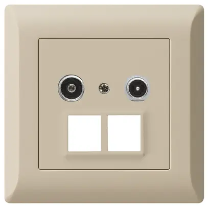 Presa multimedia INC kallysto.line R/TV 14dB 2GHz beige 