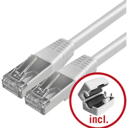 Verbindungskabel ESYLUX SmartDriver RJ45 Set 2, 5m, 8×grau 