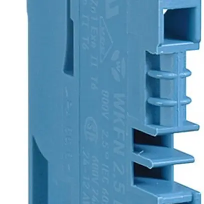 Morsetto di derivazione Hager 2.5mm², 4×N 800V/24A, ad innesto, aperto sul lato 