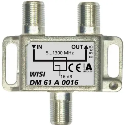 Deviatore F WISI DM61A 0016 1 volta 16dB 5…1300MHz 