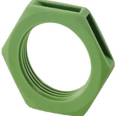 Contre-écrou PX FT M/PG25 2.5×6.5mm matière synthétique polyamide vert 