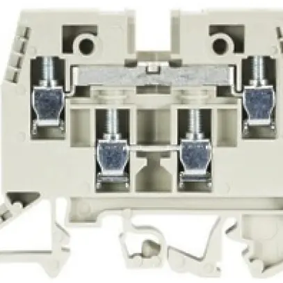 Borne de passage joignable WK 0.5…6mm² 32A 2×racc.vis 2 ét.rail TH35/G32 grc 
