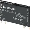 Relè a semiconduttore Finder Serie 34, ingresso 24VDC/7mA, uscita 48VAC/0.1A 