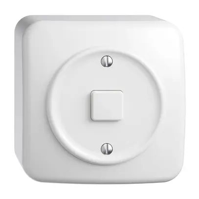 Stazione secondaria AP 1K/1T per interruttore Sdue Wiser bianco 