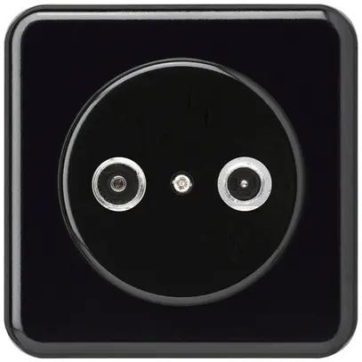 Prise d'antenne ENC basico TV-R montage C 4dB 2GHz noir 