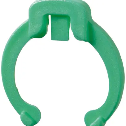 Crampon pour tube HSB Weibel Rohrfix Ø32mm polyoxyméthylène sans halogène vert 