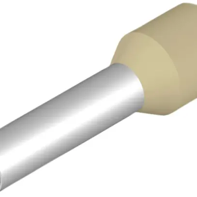 Embout de câble Weidmüller H isolé 10mm² 18mm ivoire en vrac 