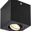 Plafonnier SLV TRILEDO SINGLE CL GU10 10W 85×85×95mm noir 