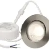 Spot LED INC maxLUCE SOLV-IP65 8W 230V DIM 710lm 930 trou Ø68mm 38° IP65 nickel 
