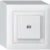 Pulsante luminoso AP kallysto AR/1L bianco 