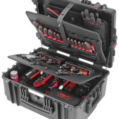 Valigia portautensili CIMCO Gigant XL Techniker con carrello 36 pezzi 