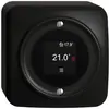 Termostato ambiente AP STANDARDdue SNAPFIX® 230VAC 4…30°C 76×76mm nero 