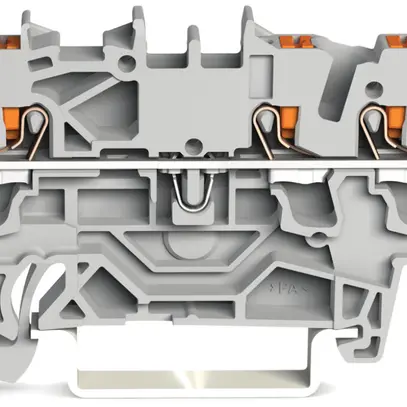 Durchgangsklemme WAGO TopJob-S 2.5mm² 3L grau Serie 2202 