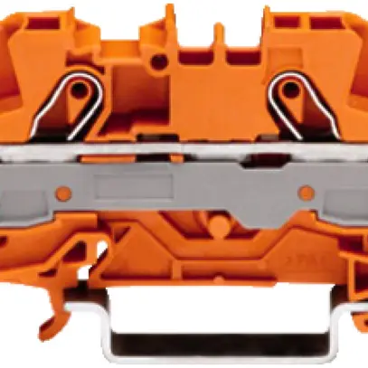 Borne de passage WAGO TopJob-S 6mm² 2L orange série 2006 