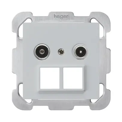 UP-Multimediadose kallysto R/TV Bauart B 14dB 2GHz hellgrau 