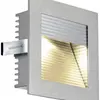 Luminaire LED INC SLV FRAME CURVE, 350mA 1W 90lm 3000K carré IP20 gris argenté 