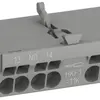 Contatto ausiliario ABB HKF1-11K, per MS132, 2Ch 1.5A AC-15, frontale, Push-In 