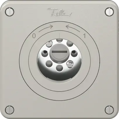 Contact pivotant NEVO, sans cylindre, KS, 0<->1, gris clair 