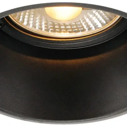 Plafoniera INS SLV HORN-T, GU10 50W IP20 nero opaco 