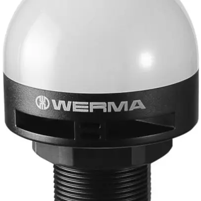 EB-Signalleuchte Werma, Dauer/Summer, 10…30VDC, Stecker M12 5P 