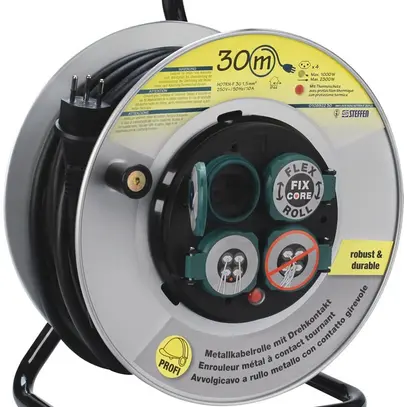 Avvolgicavo ME DK 30m GDV3×1.5mm² (H07RN-F) 4×T13 IP44 