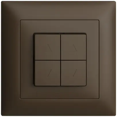 Interruttore per tapparella INC EDIZIOdue FMI coffee 2 canali 