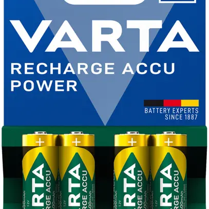 Accumulateur VARTA Ready To Use NiMH HR6/AA, 2.6Ah blister à 4 pièces 