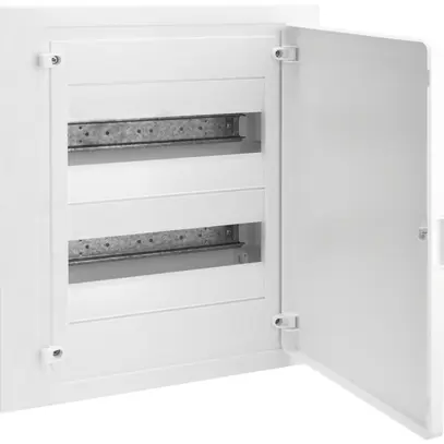 Coffret de distribution ENC Hager golf 2 rangées 12UM porte IP40 352×418×97.5mm 