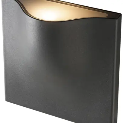 Applique LED SLV VILUA II WL 16W 810lm 3000K IP54 200×200×90mm anthracite 