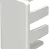 Piastra terminale Bettermann p.canale d'installazione WDK bianco puro 15×30mm 