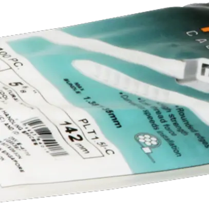 Kabelbinder Panduit 2.5×142mm farblos 