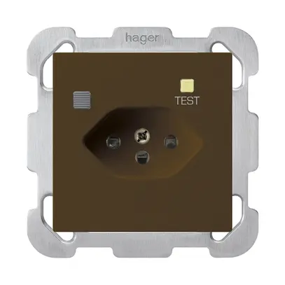 Prise ENC kallysto B T13 FI 30mA brun 