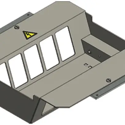 Kit de montage BAK 2×5 FLF verticale vide 