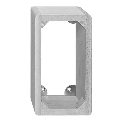 Cadre AP bois GV 2×1 bois dur laqué 