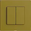 Stazione secondaria 2K/2T per interruttore Edue Wiser olive 