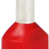 Embout de câble jumelé isolé 2×1.5mm²/8mm rouge 