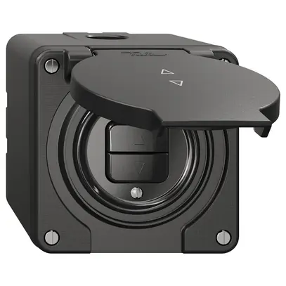 Contatto per tapparelle NAP NEVO, 1-canale, altezza di mont.65 mm, 87×87 mm, ne 