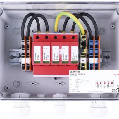 Scatola di raccordo generatore DEHN/elvatec SE DCU 2 YPV 1100 2M 1S 