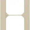 Cadre de recouvrement ENC kallysto.trend 2×1 beige 94×154mm 