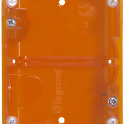 Boîte ENC grd.I-I Legrand rouge pour béton 