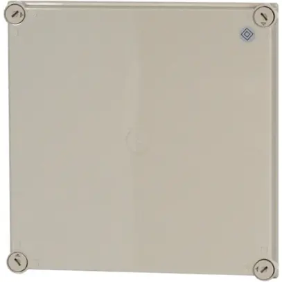 Coperchio Eaton D125-CI44 375×375×25mm RAL7035 grigio 