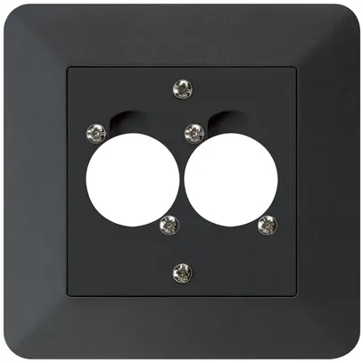 Kit di montaggio INC per 2 XLR kallysto.trend nero 