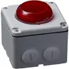 Lampada flash Hugentobler tipo 18 NAP 230VAC grigio/rosso 