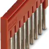 Ponticello ad innesto 4mm 10L rosso CLIPLINE 